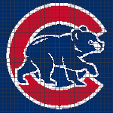 Subcategory of cross stitch and embroidery. Chicago Cubs Graph And Row By Row Written Crochet Instructions 02 Yarnloveaffair Com