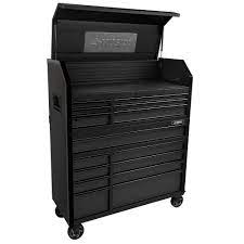 Item 2 husky mobile workbench 52 in. Husky Industrial 52 In W X 21 5 In D 15 Drawer Tool Chest And Rolling Cabinet Combo With Led Light In Matte Black H52ch6tr9hdv3 The Home Depot