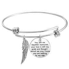 4.7 out of 5 stars. Memory Bracelet With Guardian Angel Loss Jewelry Remember Loved One You Left Me Beautiful Memories Bracelet Beautiful Memories Bracelet Women Jewelry Urbytus Com