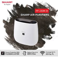 I always believe in sharp products. Sharp Airpurifier Fp J30m B With Class H14 Hepa Filter Active Plasmaclusterion Technology Sharp Air Purifier Air Purifier Filter Air Purifier