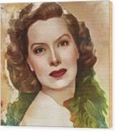 Brenda Joyce, Vintage Actress #1 Painting by Esoterica Art Agency