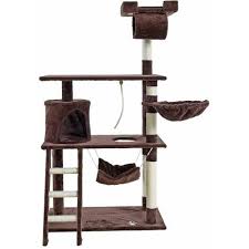 Dibea kb00651 cat scratching post/climbing tree height 140 cm dark grey : Kratzbaum 2m Zu Top Preisen