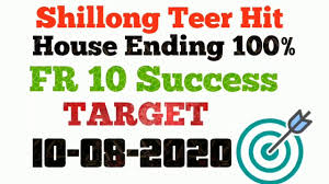 Shillong Teer 10 08 2020 Shillong Teer Target House Ending And Common Number Success 100 Youtube