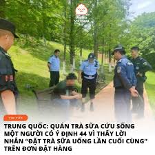 Weibo - Một quán trà sữa ở thành phố Tương Đàm (tỉnh Hồ Nam, Trung Quốc) mới đây trở thành tâm điểm chú ý của dư luận bởi cách ứng xử nhanh