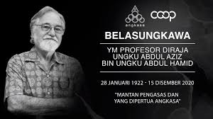 Check spelling or type a new query. Angkatan Koperasi Kebangsaan M Bhd Angkasa Video Belasungkawa Allahyarham Ym Prof Diraja Ungku Abdul Aziz Bin Ungku Abdul Hamid Facebook