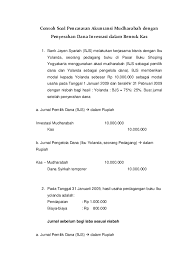 3 contoh soal rasio keuangan beserta jawabannya sponsors link pengertian analisis rasio keuangan sesuai fungsi akuntansi keuangan menunjukan angka angka tertentu yang berasal dari data data keuangan dan. 24 Contoh Soal Akuntansi Syariah Kumpulan Contoh Soal