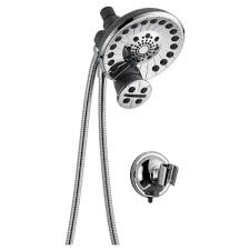 Home basics ultimate showerbliss square handheld single function shower massager, chome. 76465 Sidekick Shower System W O Attachments