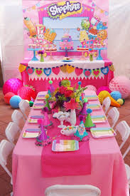 Birthday Party Theme Ideas For 6 Year Old Shopkins Birthday Party Kara S Party Ideas Shopkins Birthday Party Shopkins Birthday Spa Birthday Parties