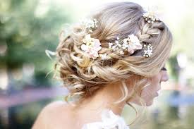About 37% of these are synthetic hair extension, 33% are human hair extension. Wedding Hairstyles Soft Twists Tousled Curls With Flowers Hairstyles Weekly