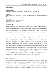 Check spelling or type a new query. Doc Ulasan Jurnal Rozana Reduan Academia Edu