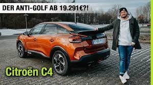 Compra un coche c4 puretech 130 s&s 6v shine. 2021 Citroen C4 Shine 131 Ps Der Anti Golf Ab 19 291 Fahrbericht Review Test Pov Youtube