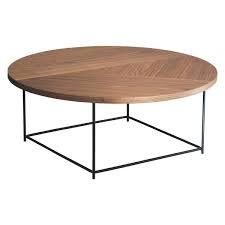 The walnut coffee table is made from 38mm manufactured wood which has been veneered both sides and it is finished with a 50% gloss lacquer. Coralie Low Walnut Coffee Table Walnut Coffee Table Coffee Table Habitat Round Wood Coffee Table