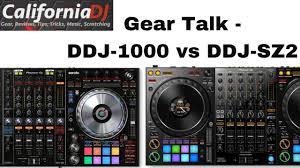 Ddj 1000 Vs Ddj Sz2 Gear Talk