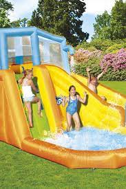H2ogo Summer Blast Mega Water Park Water Park Backyard Play Inflatable Water Park