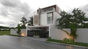 Salah satu ciri khas lain yang kian sering digunakan di dalam rumah kotak adalah jendela berukuran besar yang memberikan visual indah baik dari dalam maupun dari luar rumah. Bagaimana Cara Mendesain Rumah Minimalis Arsitag