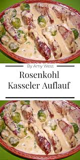 Zutaten 4 Scheibe N Kasseler 1 Kg Rosenkohl 200 G Schmelzkase 1 4 Liter Milch 1 M Grosse Zwiebel N Butterschmalz Zubereitung In 2020 Rosenkohl Rezepte Leckeres Essen