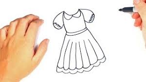 ¡expresa tu creatividad con lápiz y papel! Como Dibujar Un Vestido Paso A Paso Dibujo Facil De Vestido Youtube