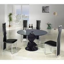 Swirl Smoke Glass Dining Table And 4 G650 Dining Chairs Glass Dining Table Dining Table Dining Table Chairs