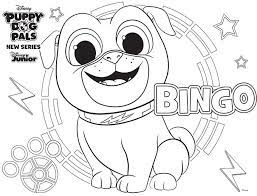 Puppy dog pals coloring pages. Pdp Coloring Bingo Puppy Dog Pals Coloring Pages Puppy Coloring Pages Disney Coloring Pages