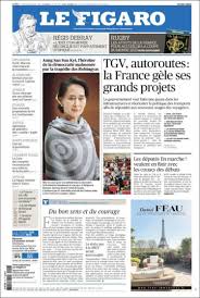 Its editorial line is conservative and has generally been supportive of the rally for the republic (rpr) political party and its successor. Newspaper Le Figaro France Newspapers In France Tuesday S Edition September 19 Of 2017 Kiosko Net