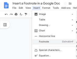How To Add Footnotes In Google Docs Techrepublic