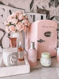 Skincare Fridge Essentials Do You Have One Yet Blondie In The City Fridge Essentials Aesthetic Room Decor Cute Room Decor