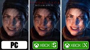Senua's Saga Hellblade 2 Xbox Series X vs Xbox Series S vs PC Graphics  Comparison