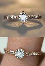 Funky Sweet Unique Vintage Modern Ring Vintage Engagement Rings Wedding Rings Vintage Vintage Modern Engagement Rings
