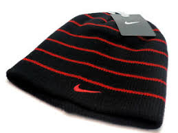 Quick & easy to get these boys black knit hats at discounted prices online you need from shippers and suppliers in china. Nike Boy S Beanie Knit Hat Black Red Stripes Sz 8 20 Youth New Nwt Ebay