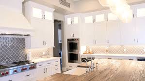 kitchen with under cabinet lighting