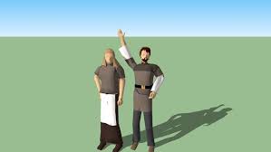Medieval Villagers Farmer And Wife 3d Warehouse Medieval Brothers Grimm Stories Village
