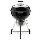 Weber 22 in. Original Kettle Premium Charcoal Grill in Black with Built-In Thermometer 14401001