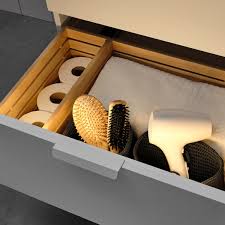 Stotta شريط أضواء للخزانة Led مع حساس يعمل بالبطارية أبيض 52 سم Ikea