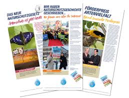 Flyers are still around because they work.as long as they're designed well. Ausstellung Volksbegehren Artenvielfalt