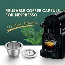 Order fresh roasted coffee, roasted the day of your order! Icafilas New Upgraded Reusable Coffee Capsule For Nespresso Stainless Steel Coffee Filters Espresso Coffee Crema Maker Coffee Filters Aliexpress
