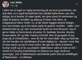 Lars weiss bliver ny overborgmester i københavn. Lars Weiss Overborgmester Om Lynetteholm Og Enhedslisten Copenhagen