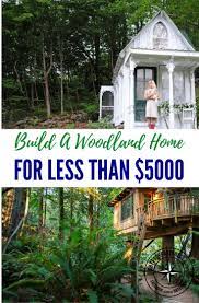 Build A Low Impact Woodland Home For Less Than 5000 Shtfpreparedness Building A Cabin Building Diy Tiny House