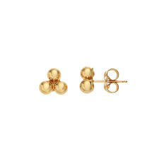 Trinity Ball Stud Earrings J Co Jewellery