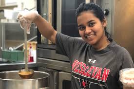 students volunteer at nonprofits during