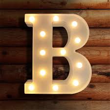 Print the full set of letters from a to z below. Buy Led Letter Lights Light Up Letters Sign For Night Light Alphabet Marquee Letters For Wall Decor Light Up Letters Wedding Birthday Party Battery Powered Christmas Decoration Letter Lights B Online In Cameroon