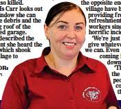 Like something you would see in a movie. We helped as best we could. It was  very hard to know where to start'