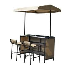 Samora 3 Piece Bar Set In 2020 Bar Furniture Bar Table Sets Patio Bar Table