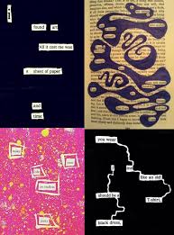 Speech Language Activity Of The Week Blackout Poetry Speech Language Activities Poetry Lessons Blackout Poetry