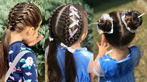 تسريحات شعر بنات صغار سهلة جدا ورائعة hair wrap hair beauty
