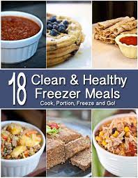 Clean Eating Freezer Meals The Gracious Pantry Frozen Meals Healthy Freezer Meals Freezer Meals