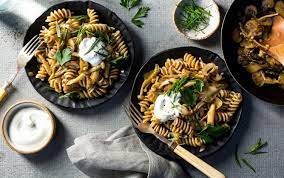 Wild Mushroom Stroganoff Nutrition Myfitnesspal Mushroom Stroganoff Stuffed Mushrooms Meat Replacement