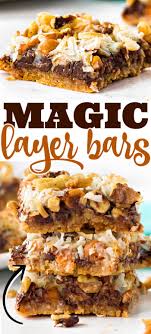 Best 7 layer pudding dessert from dessert 7 layer dip pdxfoodlove. Magic Cookie Bars 7 Layer Bars Mama Loves Food