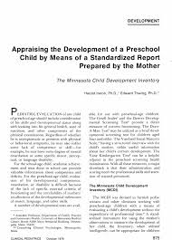 Image result for Minnesota Child Developmental Inventory