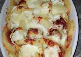 Rakott Fasirt Gomboc Paradicsommal Sajttal Dettike Receptje Recipe Food Vegetables Hawaiian Pizza