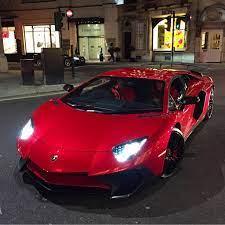 Lamborghini Aventador Super Veloce Coupe Painted In Rosso Bia Photo Taken By Corentinspot On Instagram Lamborghini Aventador Lamborghini Top Cars